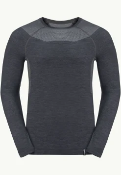 Seamless Wool L/s M