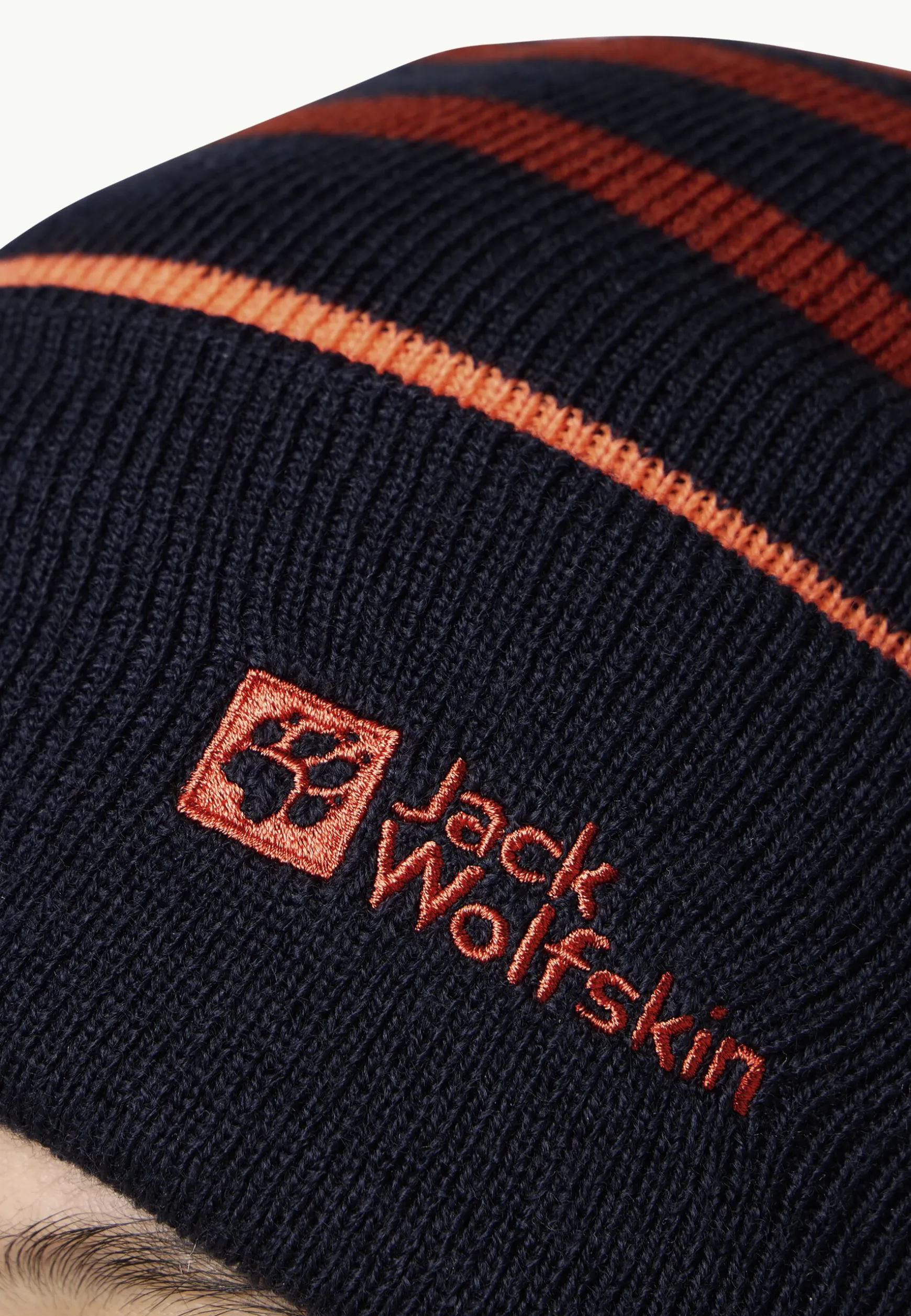 Stripy Knit Beanie K