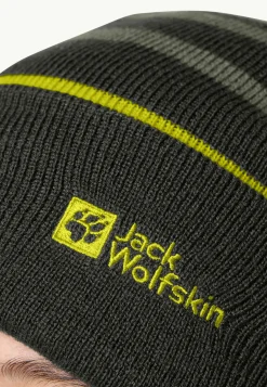 Stripy Knit Beanie K